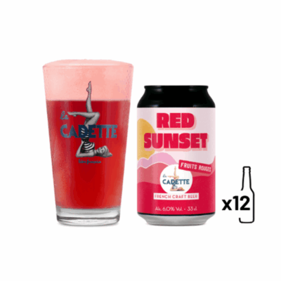 CADETTE ROUGE CAN (12x0.33L) 6.0° VP