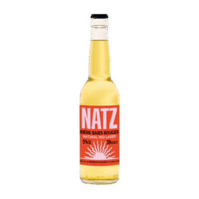 NATZ BIÈRE BAIES ROUGES (24x0.33L) 5.0° VP